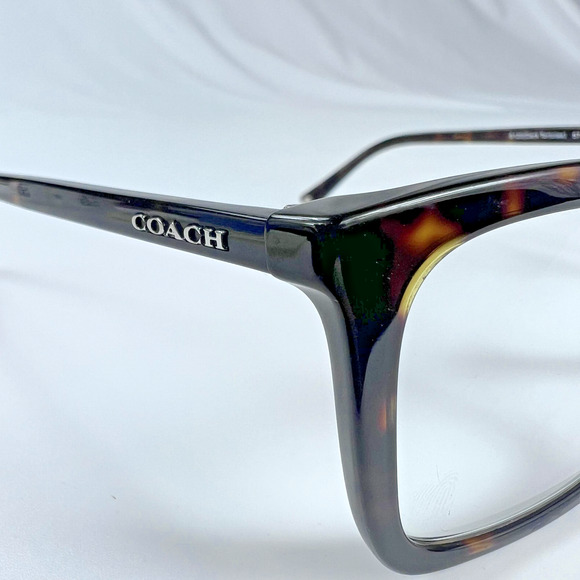 Coach HC6188U 5120 Dark Tortoise Rectangle 57-18-145 Eyeglasses FRAMES ONLY - Picture 4 of 11